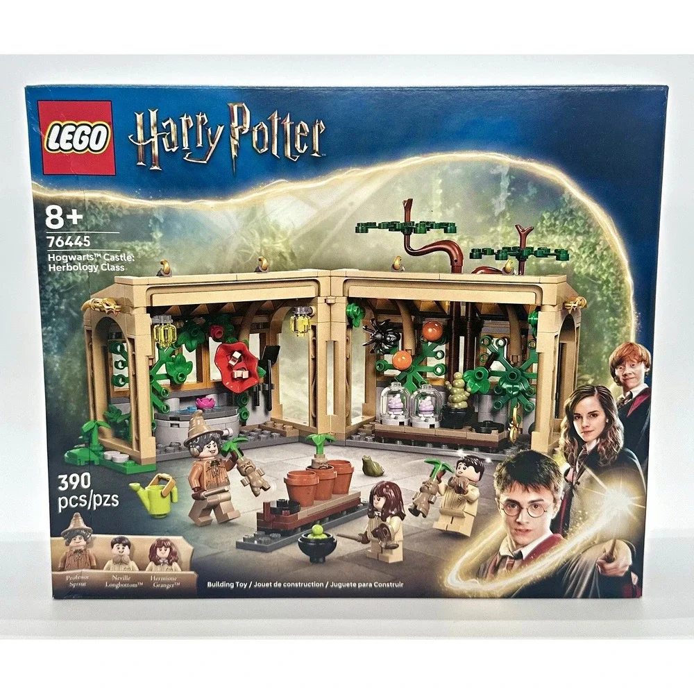 LEGO Harry Potter Hogwarts Castle Herbology Class 76445 Factory Sealed 390 PCS